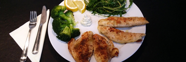 Proteinhaltiges Fitness Rezept mit Fisch und Broccoli